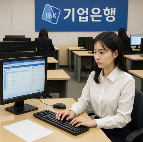 기업은행 실기 시험