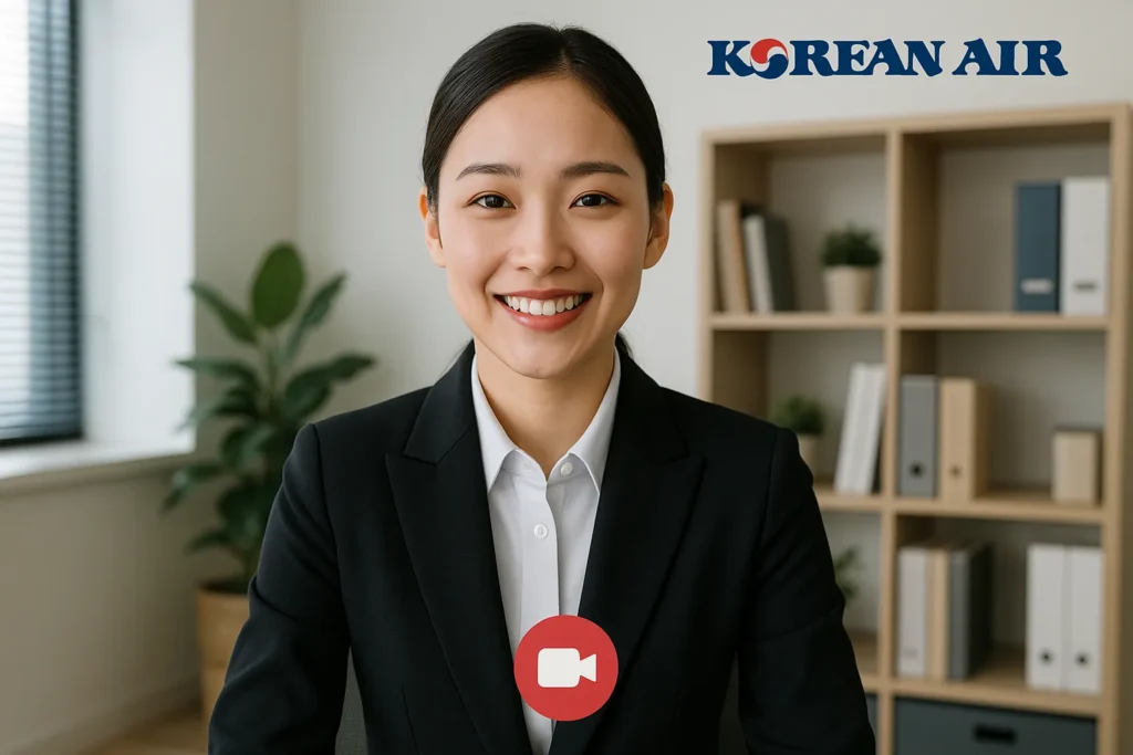 대한항공 영상면접